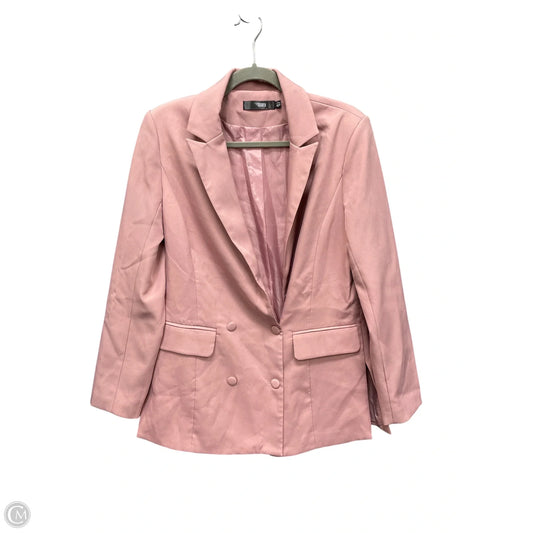 Blazer By Missguided In Pink, Size: 0