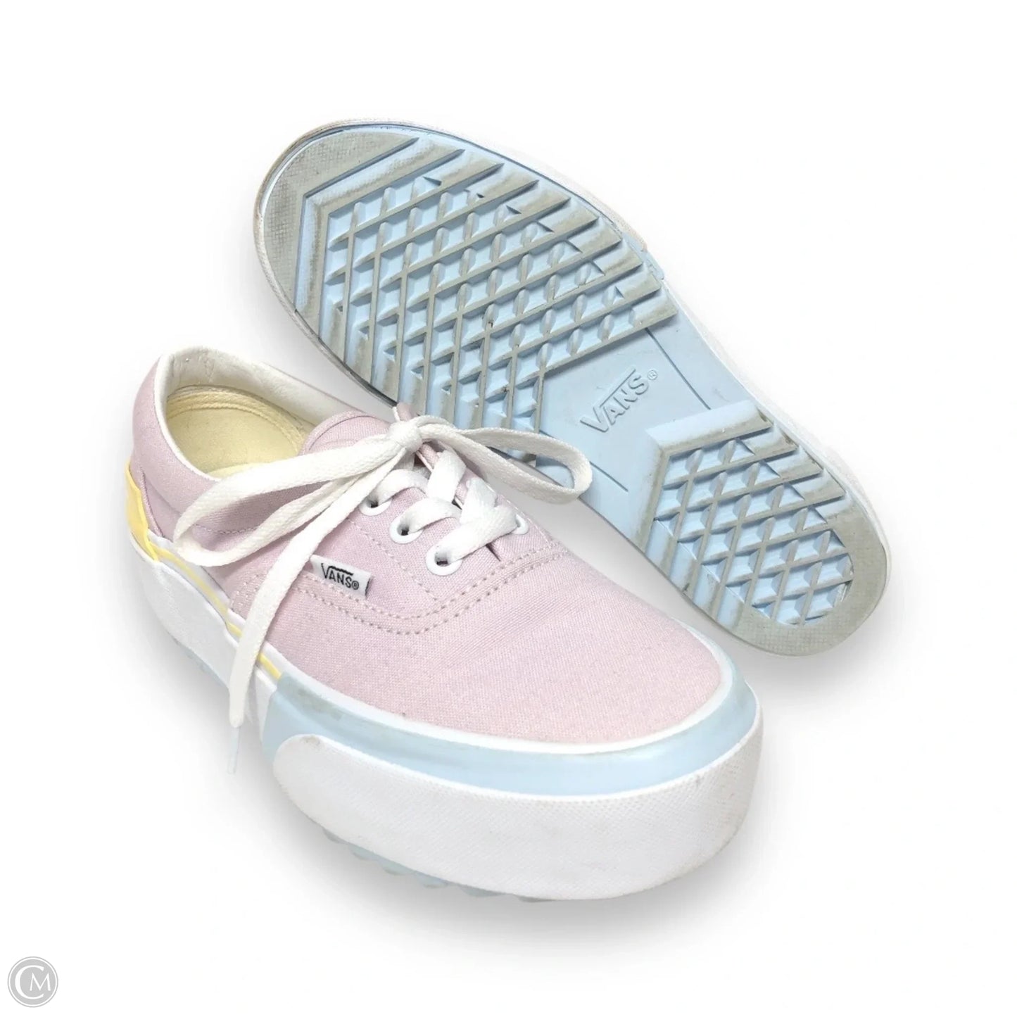 Shoes Sneakers By Vans In Pink, Size: 5.5