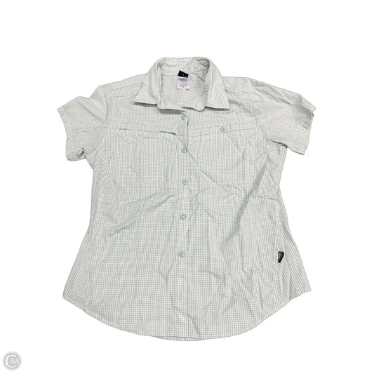 Top Short Sleeve By Patagonia In Green, Size: 8