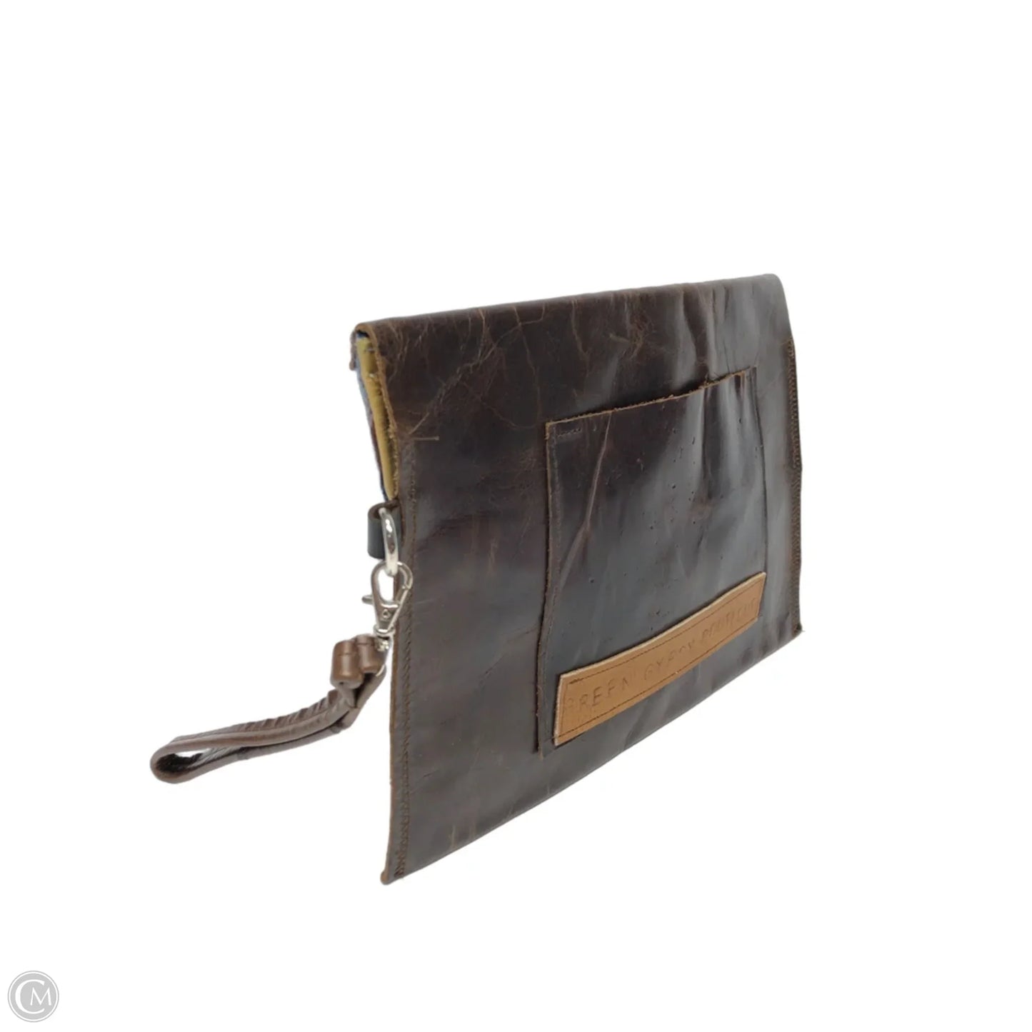Wristlet Leather By Clothes Mentor, Size: Large