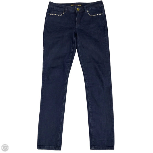 Jeans Skinny By Michael By Michael Kors In Blue Denim, Size: 6