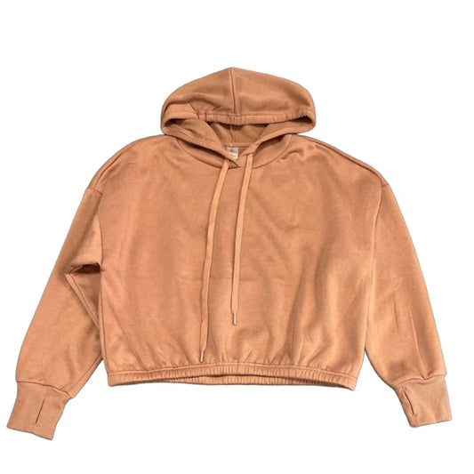 Sweatshirt Crewneck By Clothes Mentor In Brown, Size: Xl