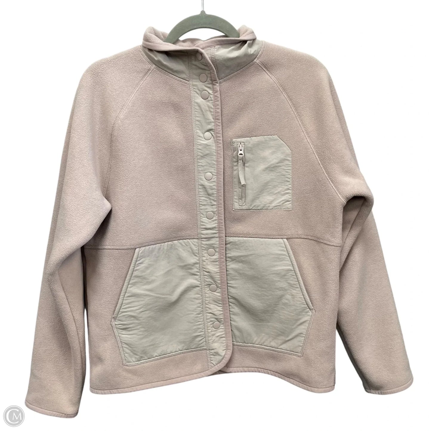 Jacket Fleece By Zella In Mauve, Size: S