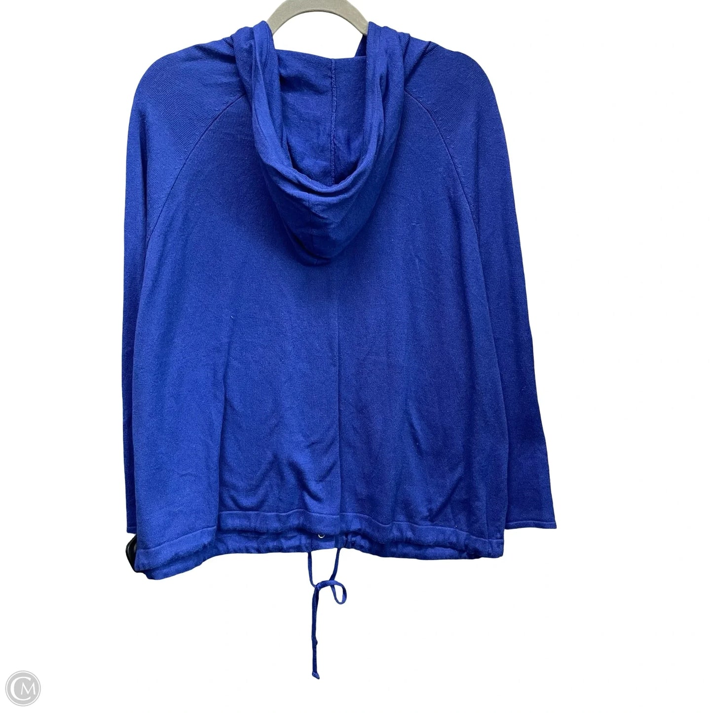 Sweater Cardigan By Eileen Fisher In Blue, Size: Xs