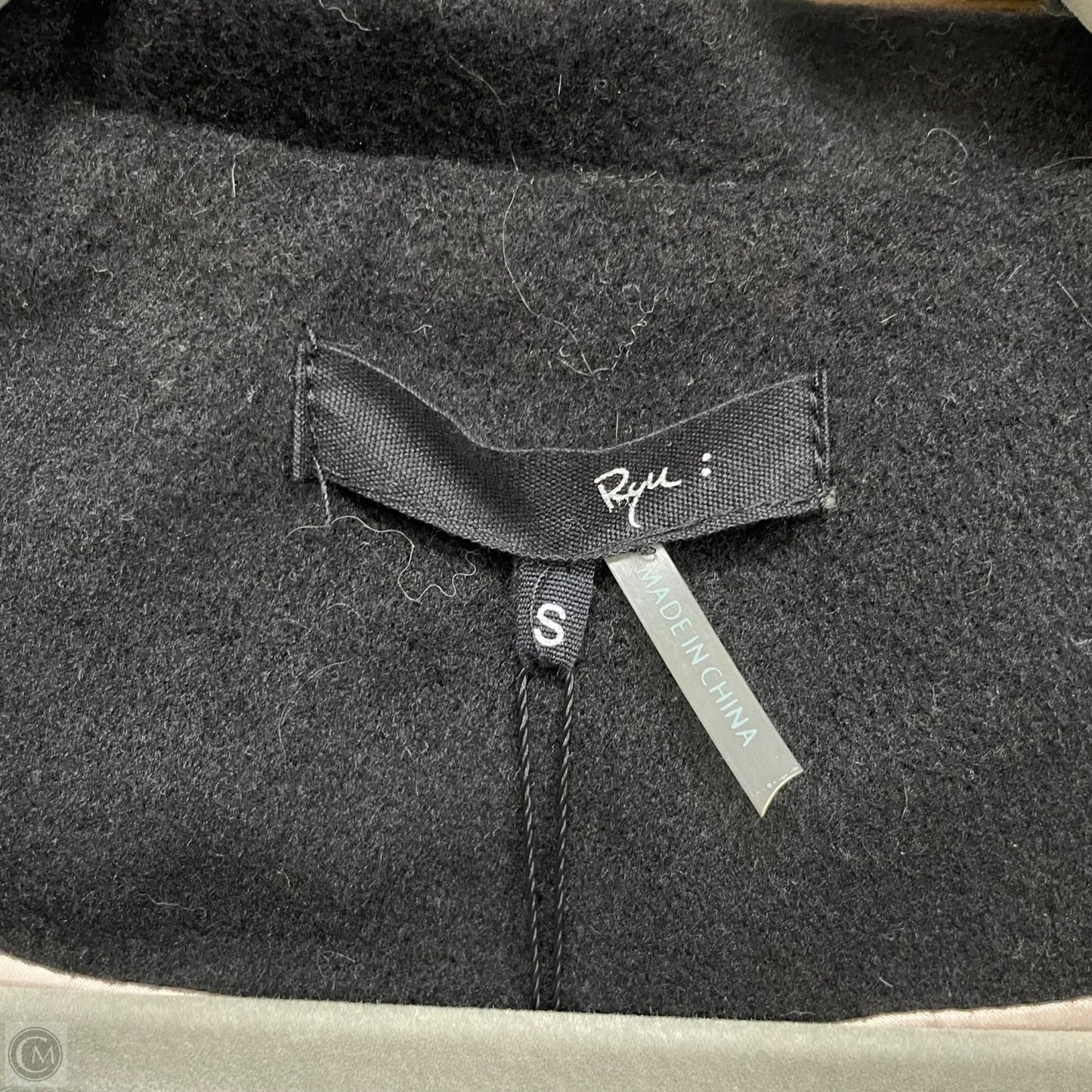 Coat Other By Ryu In Black, Size: S