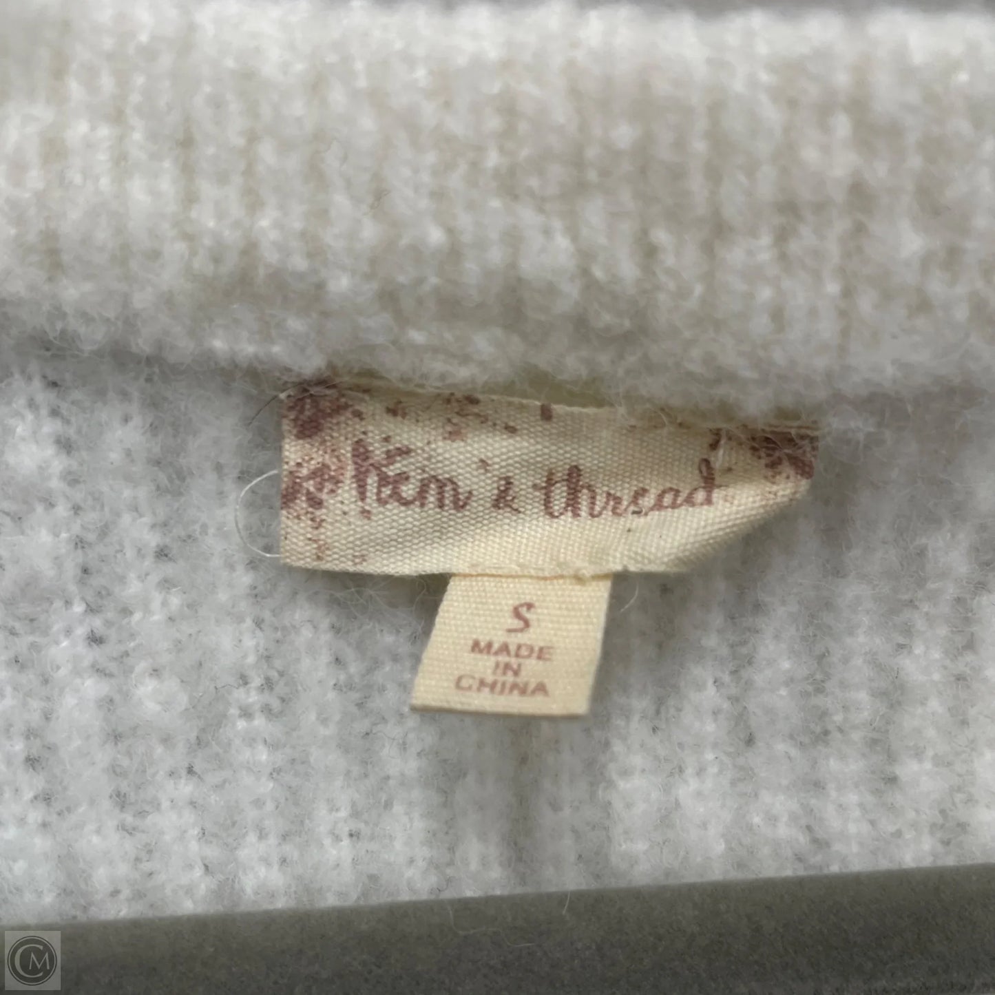 Sweater By Hem & Thread In Striped Pattern, Size: S