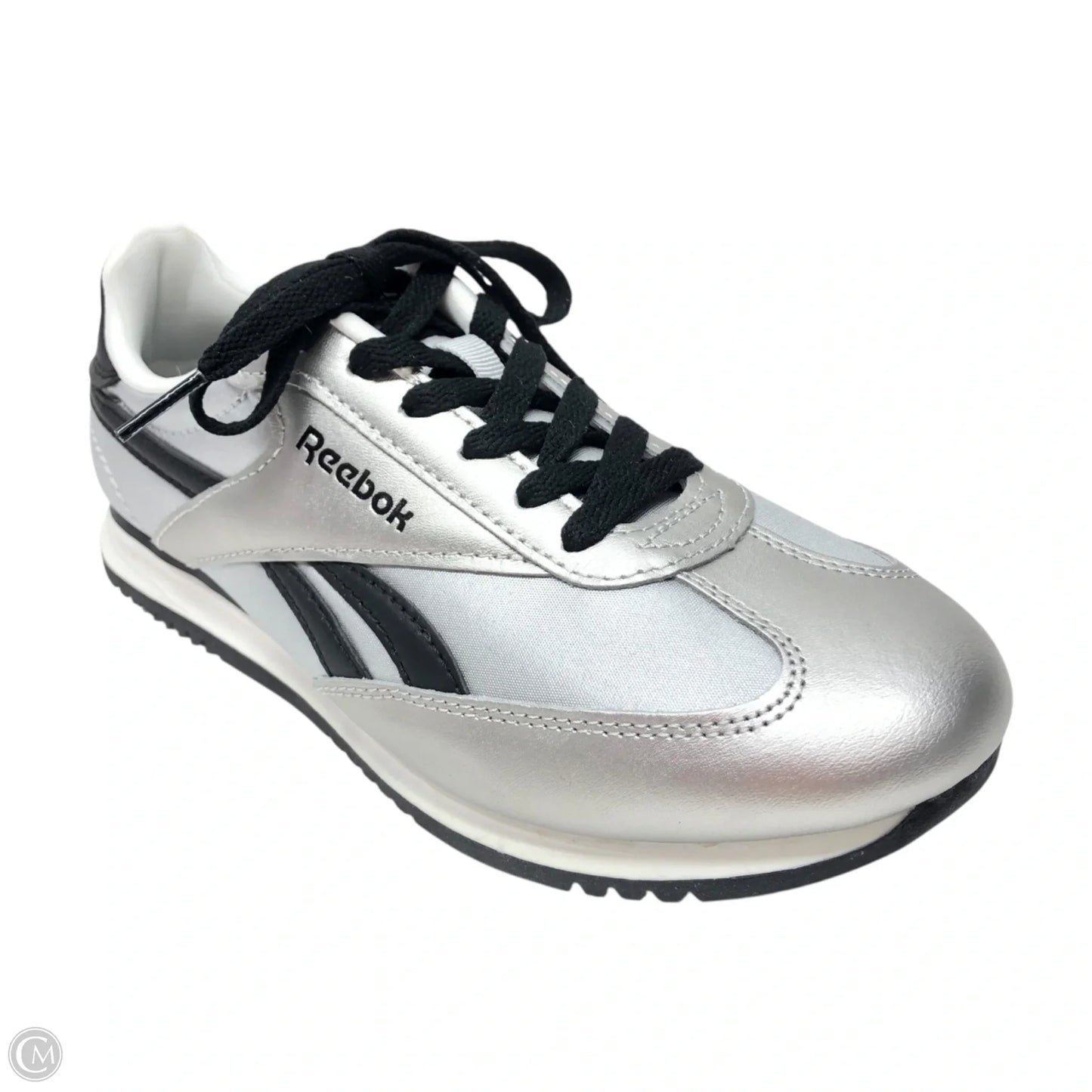 Shoes Athletic By Reebok In Silver, Size: 8