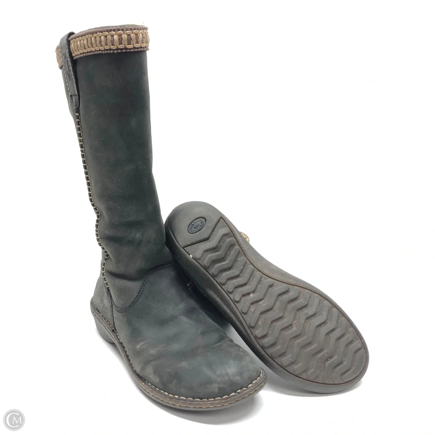 Boots Designer By Ugg In Black, Size: 9