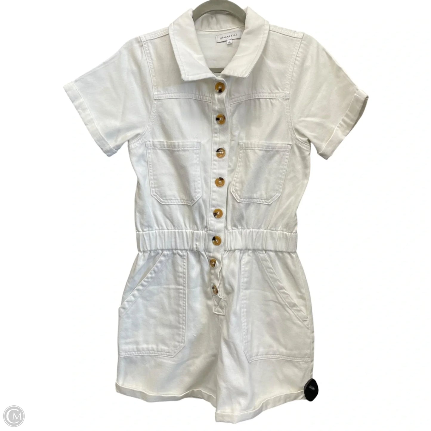 Romper By Gianni Bini In White, Size: S