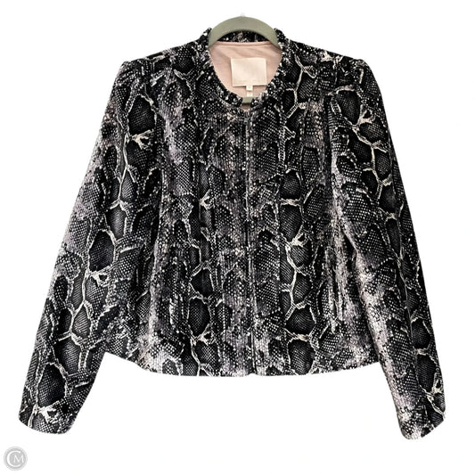 Jacket Other By Rebecca Taylor In Snakeskin Print, Size: M
