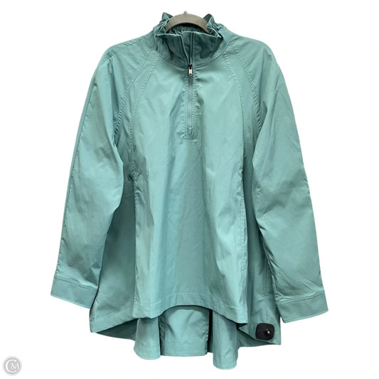 Athletic Jacket By Athleta In Green, Size: M