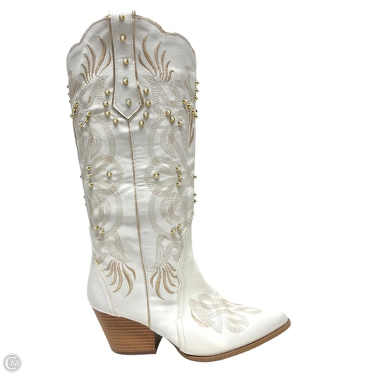 Boots Western By Altard State In White, Size: 7.5