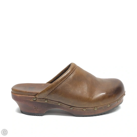 Shoes Designer By Frye In Brown, Size: 8