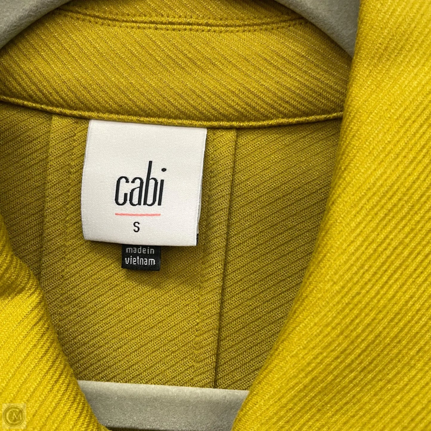 Jacket Other By Cabi In Chartreuse, Size: S