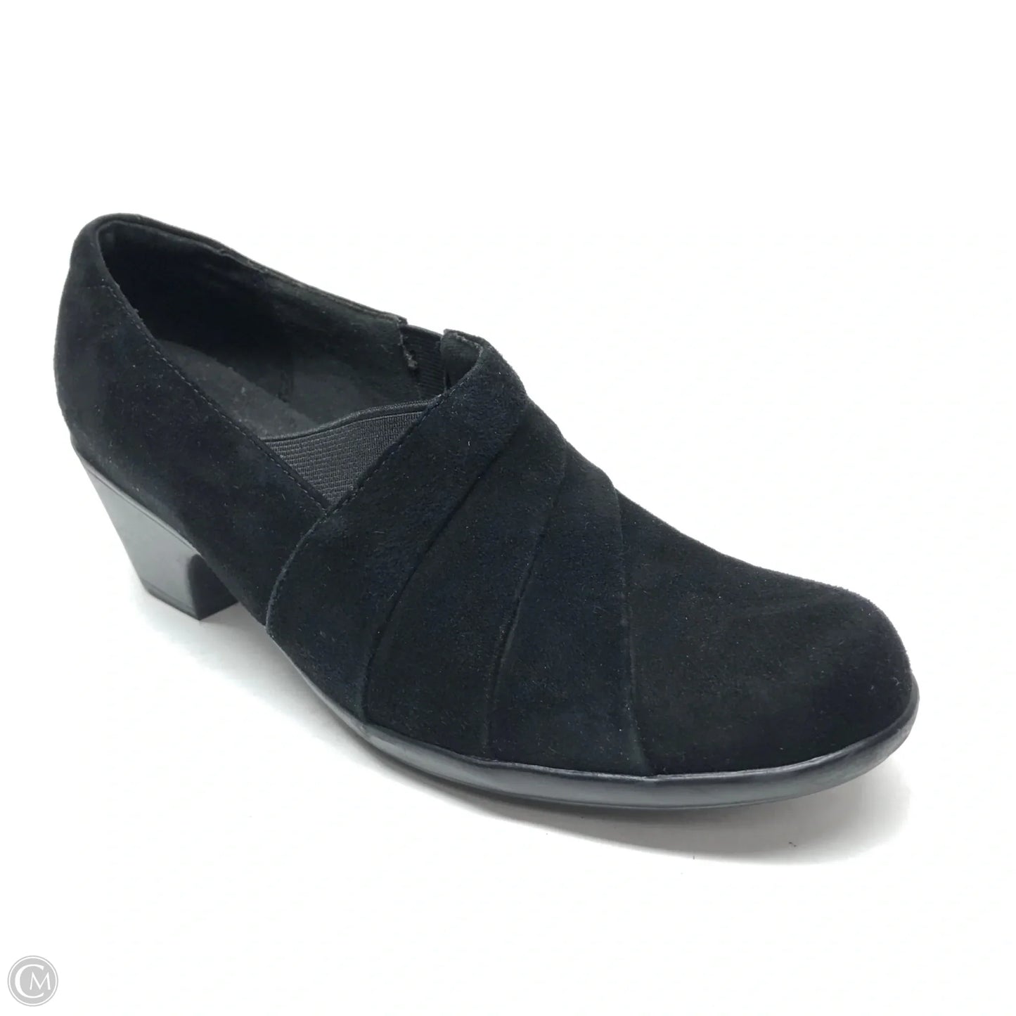 Shoes Heels Block By Clarks In Black, Size: 9