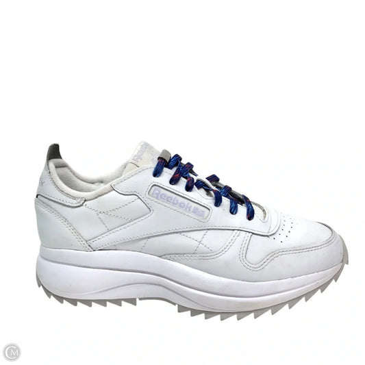 Shoes Athletic By Reebok In White, Size: 8.5