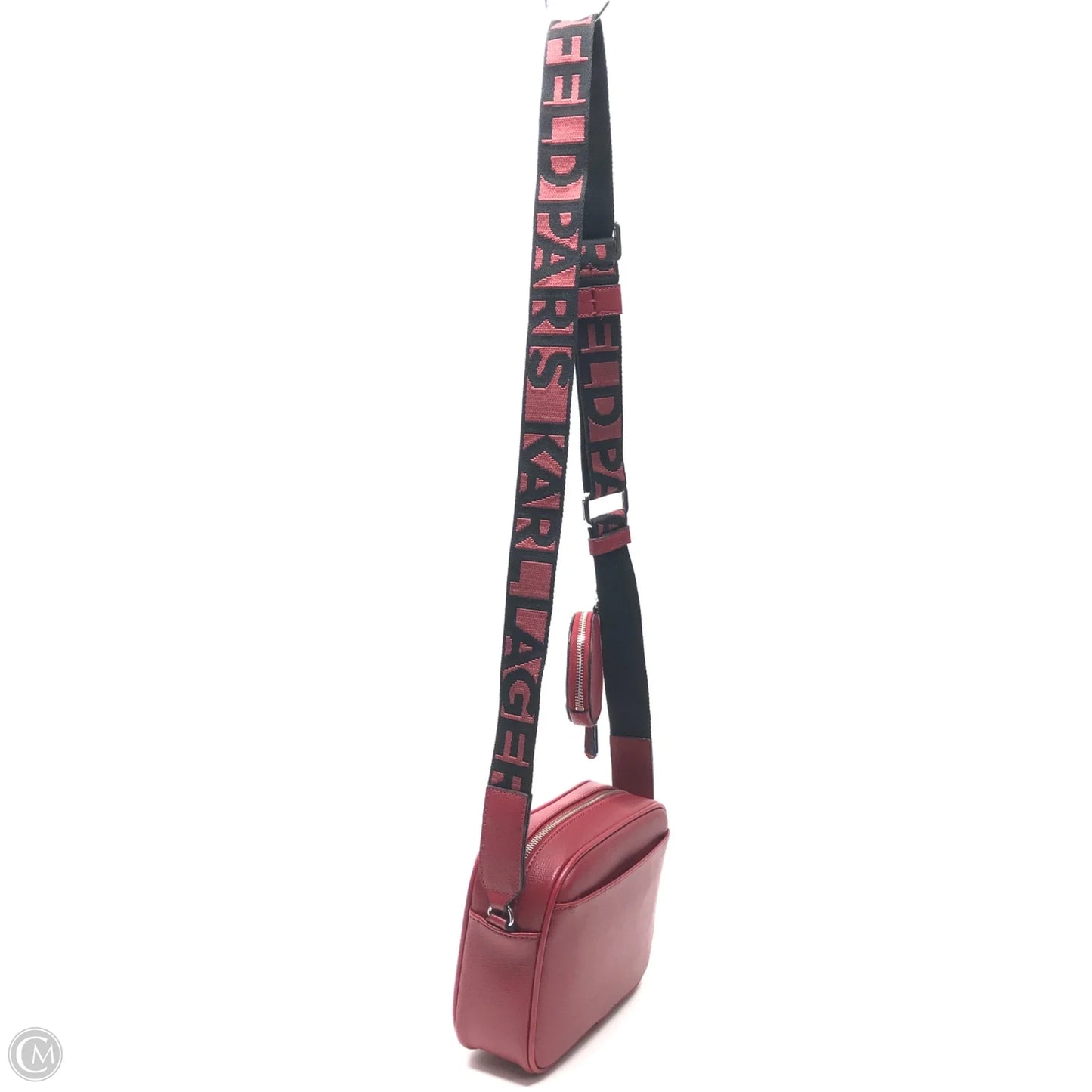 Crossbody Designer By Karl Lagerfeld, Size: Medium