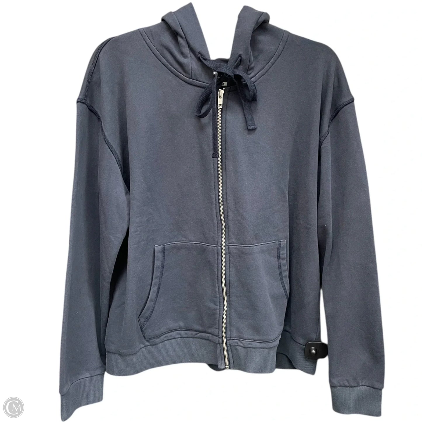 Sweatshirt Hoodie By Driftwood In Blue, Size: L