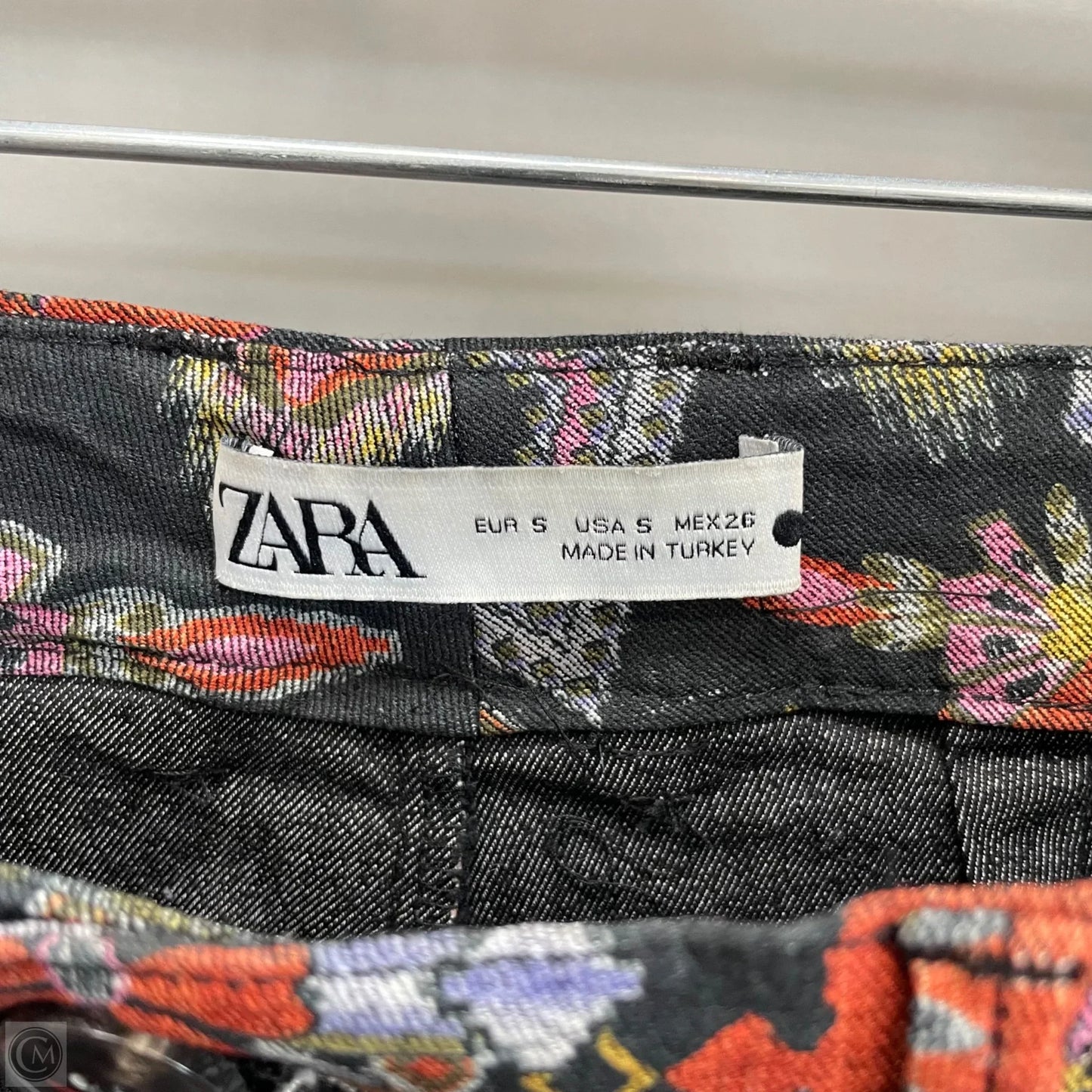 Pants Cropped By Zara In Multi-colored, Size: S