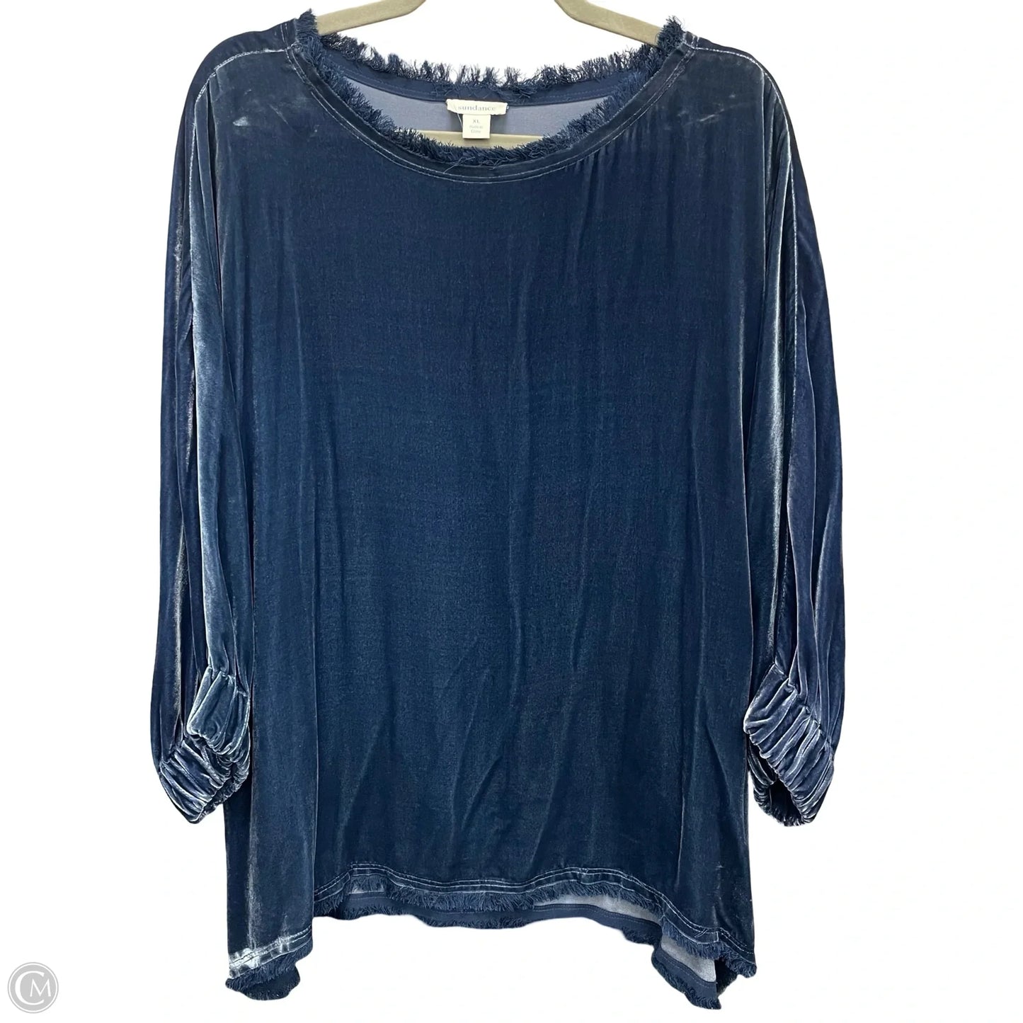 Top 3/4 Sleeve By Sundance In Blue, Size: Xl