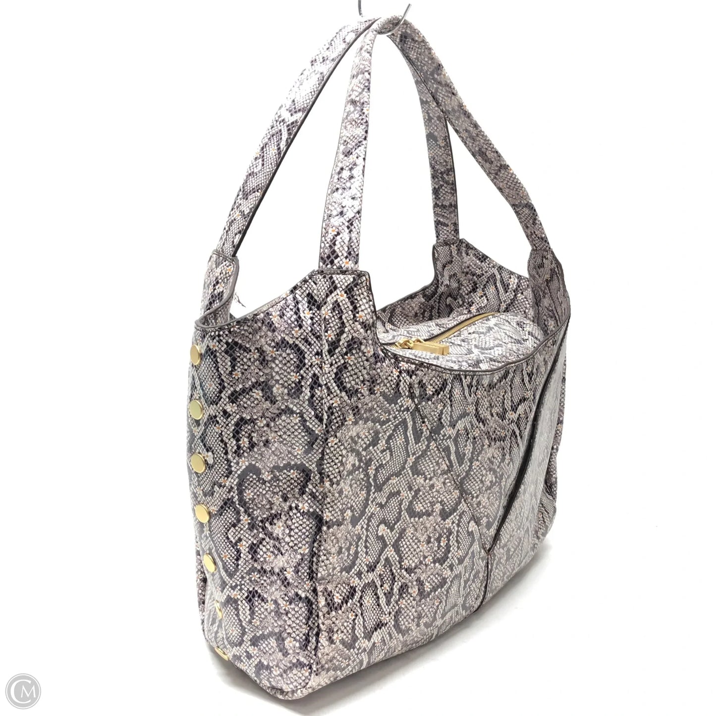 Handbag Leather By Hammitt, Size: Large