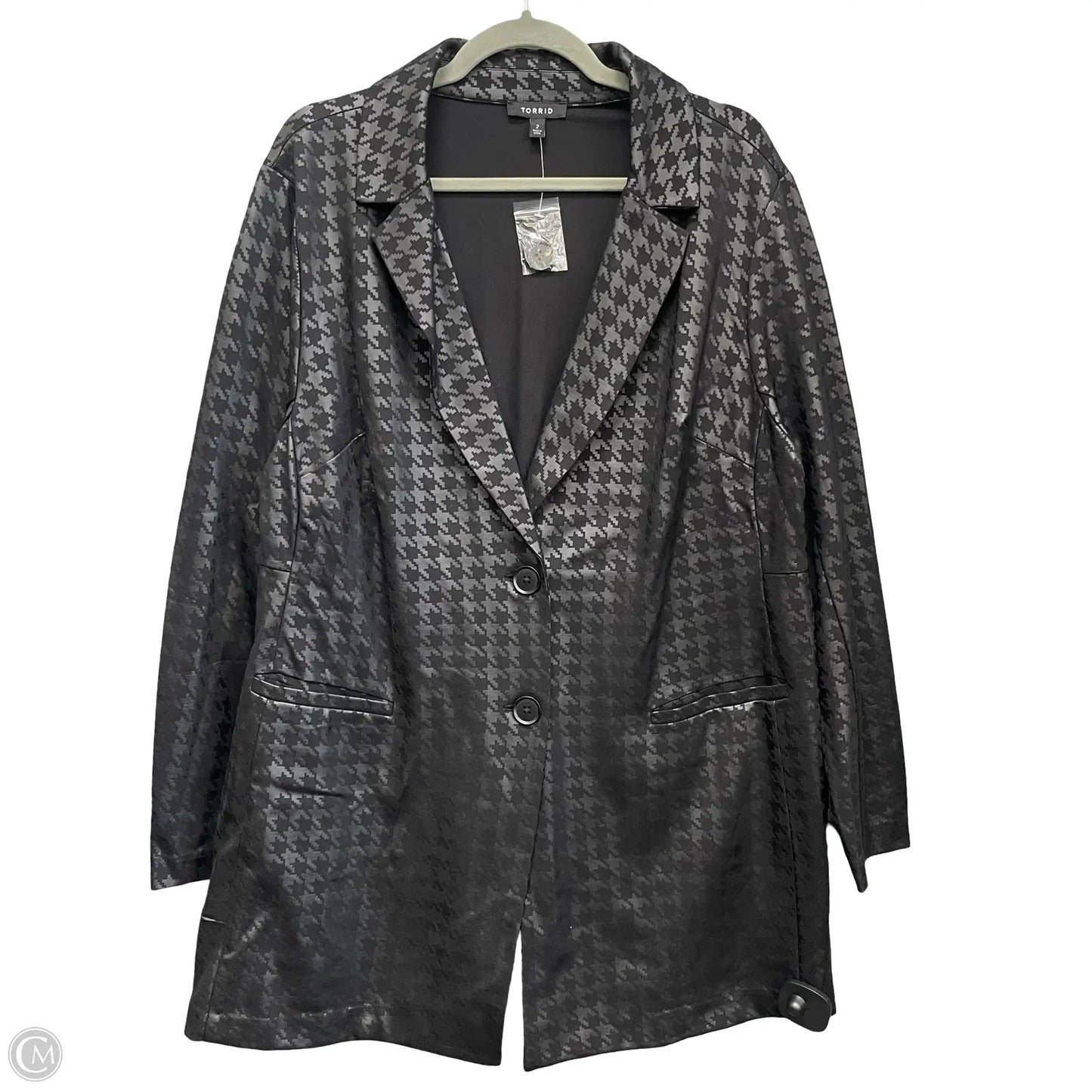 Blazer By Torrid In Black, Size: 2x