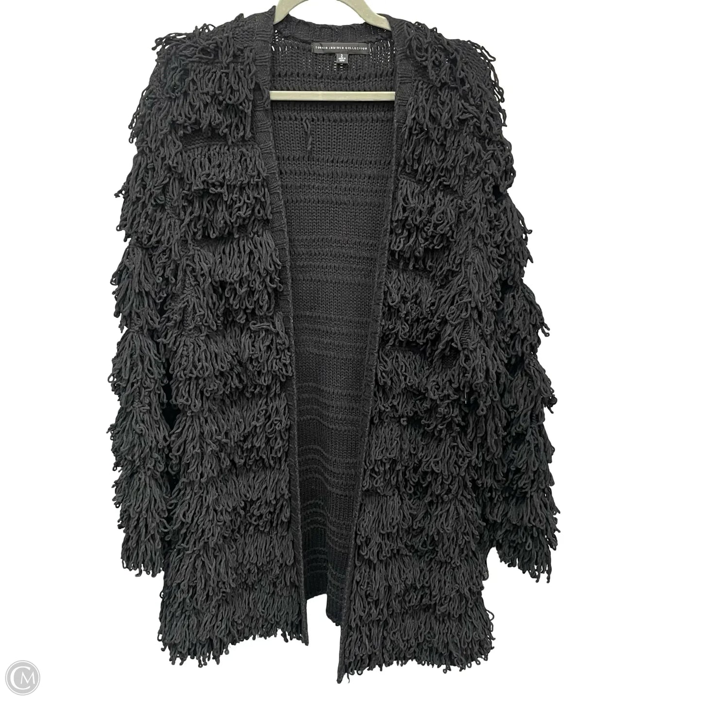 Sweater Cardigan By Torrid In Black, Size: 2x