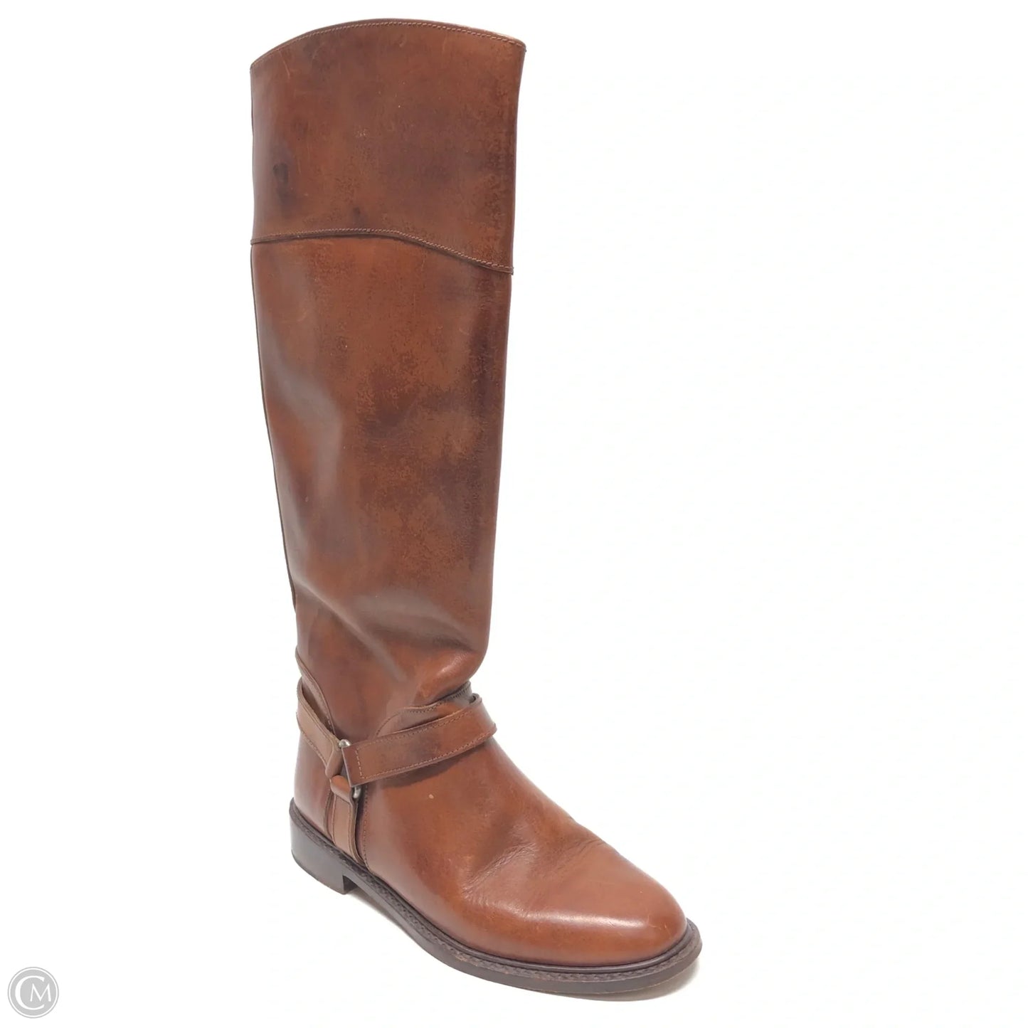 Boots Ankle Flats By Cole-haan In Brown, Size: 7.5