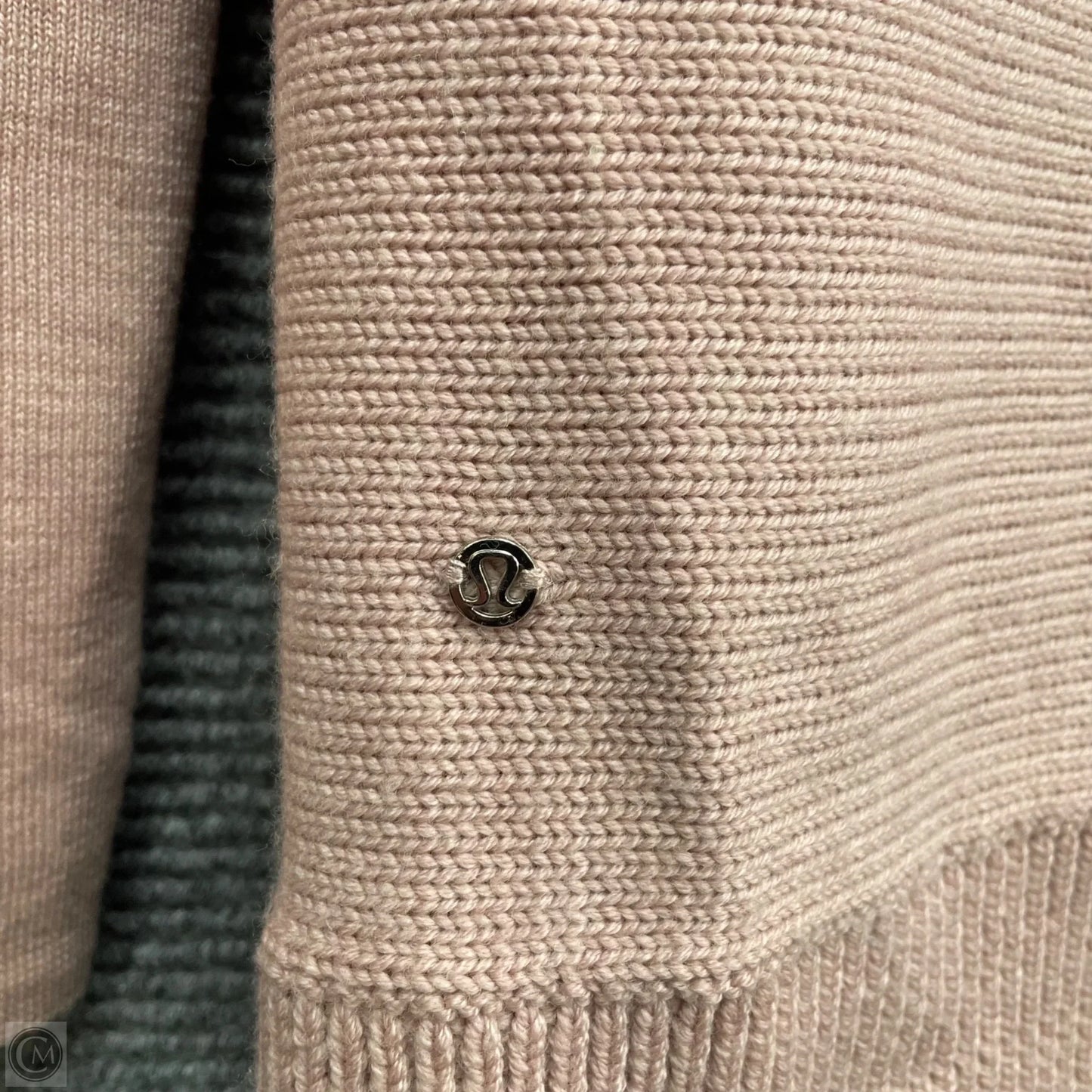 Sweater Cardigan By Lululemon In Pink, Size: S