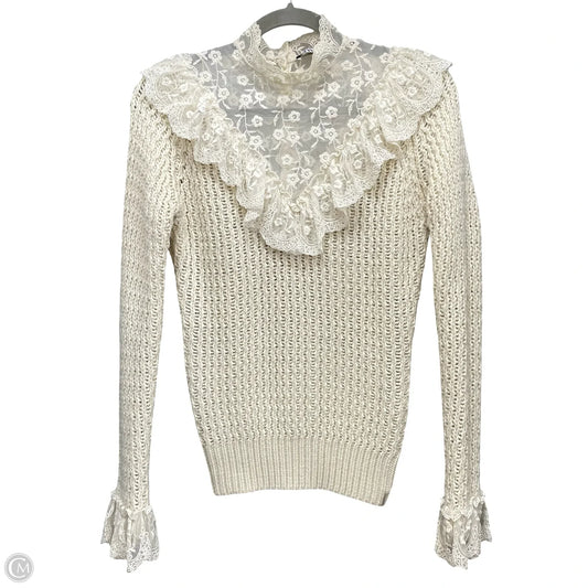 Sweater By Zara In Cream, Size: M