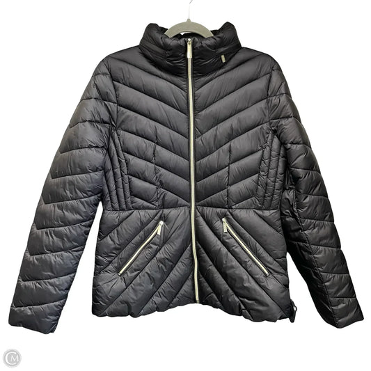 Jacket Puffer & Quilted By Michael By Michael Kors In Black, Size: S