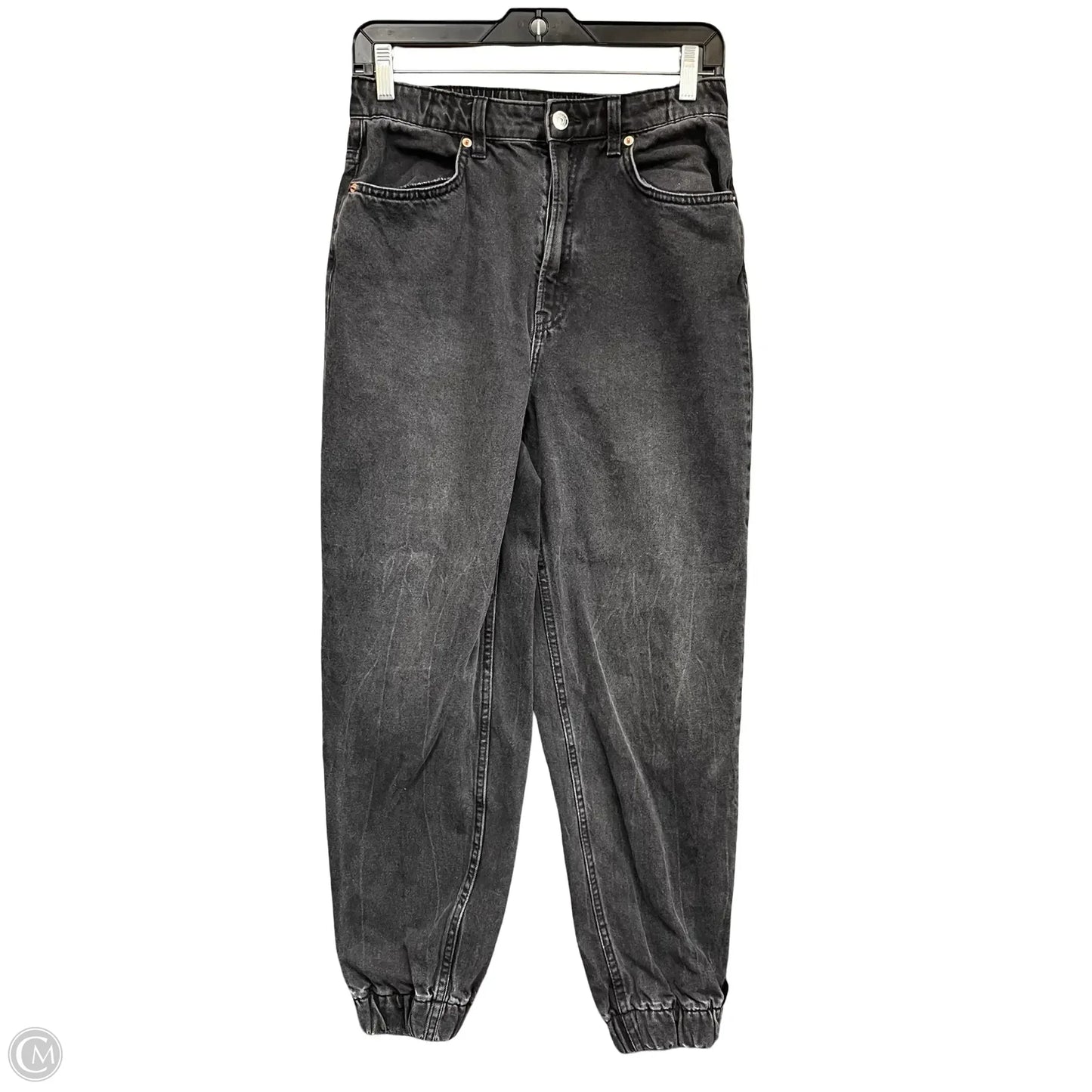 Pants Joggers By Divided In Black Denim, Size: 4