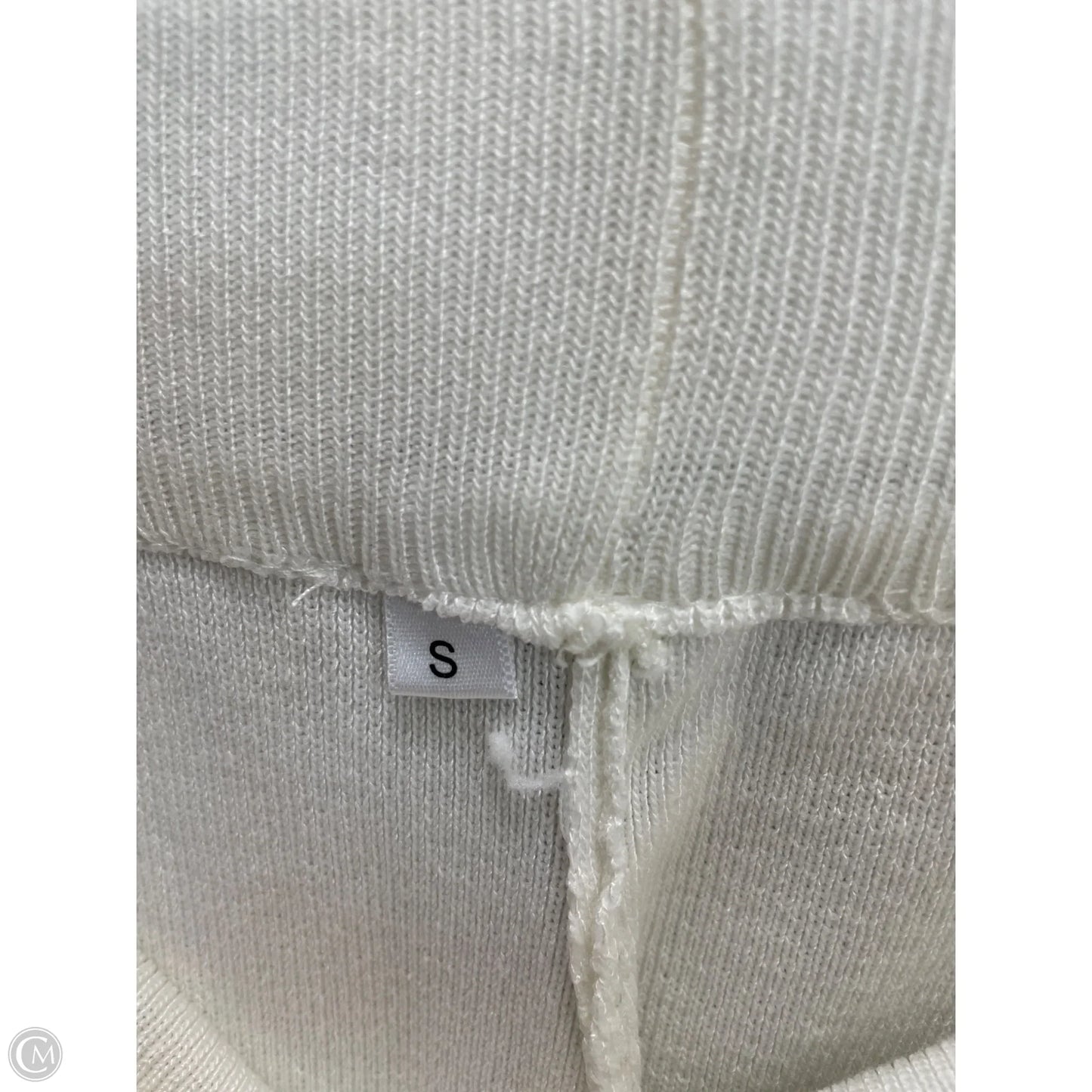 Pants Joggers By Clothes Mentor In Ivory, Size: S