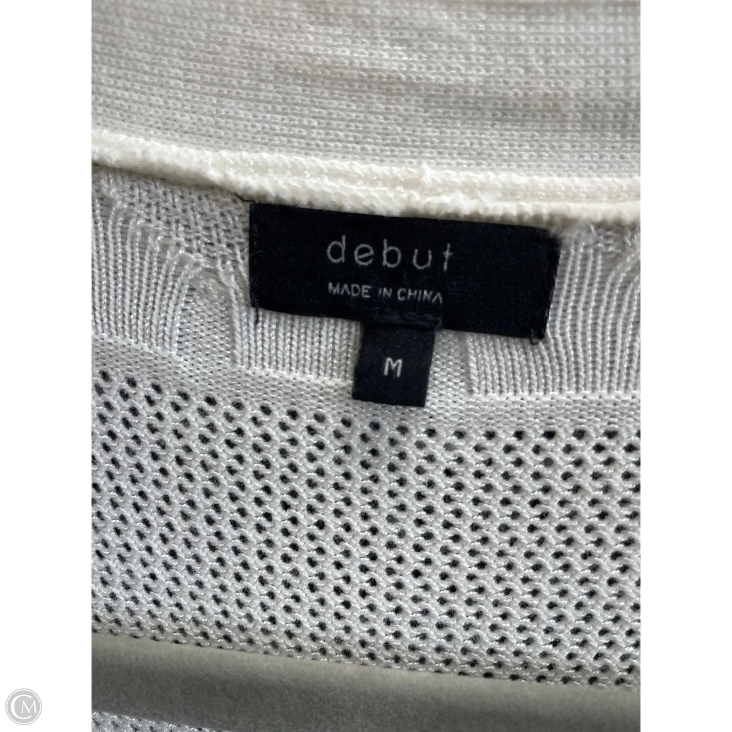 Cardigan By Debut In Beige, Size: M