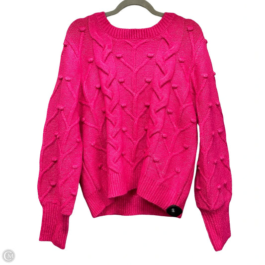 Sweater By Crown And Ivy In Pink, Size: L