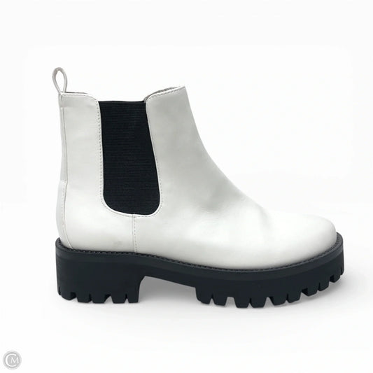 Boots Ankle Flats By Bp In White, Size: 8