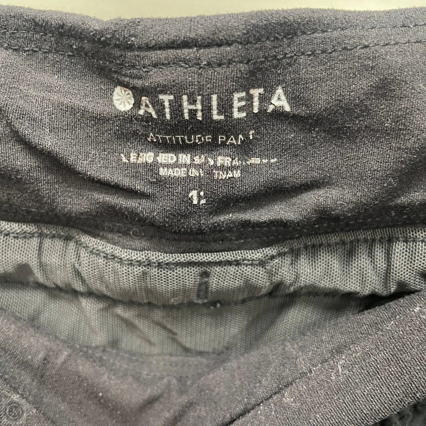 Athletic Pants By Athleta In Black, Size: 12p