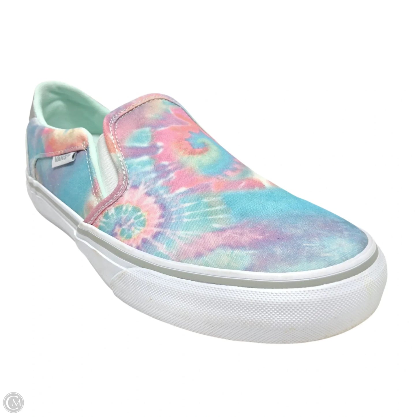 Shoes Sneakers By Vans In Tie Dye Print, Size: 8.5