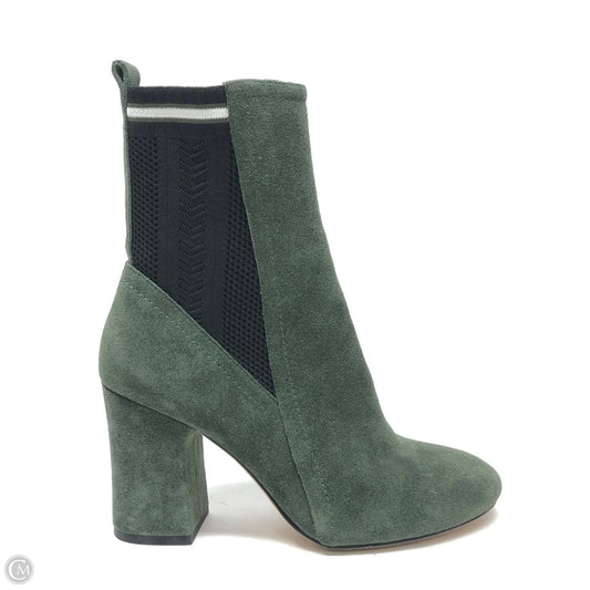 Boots Ankle Heels By Etienne Aigner In Green, Size: 6