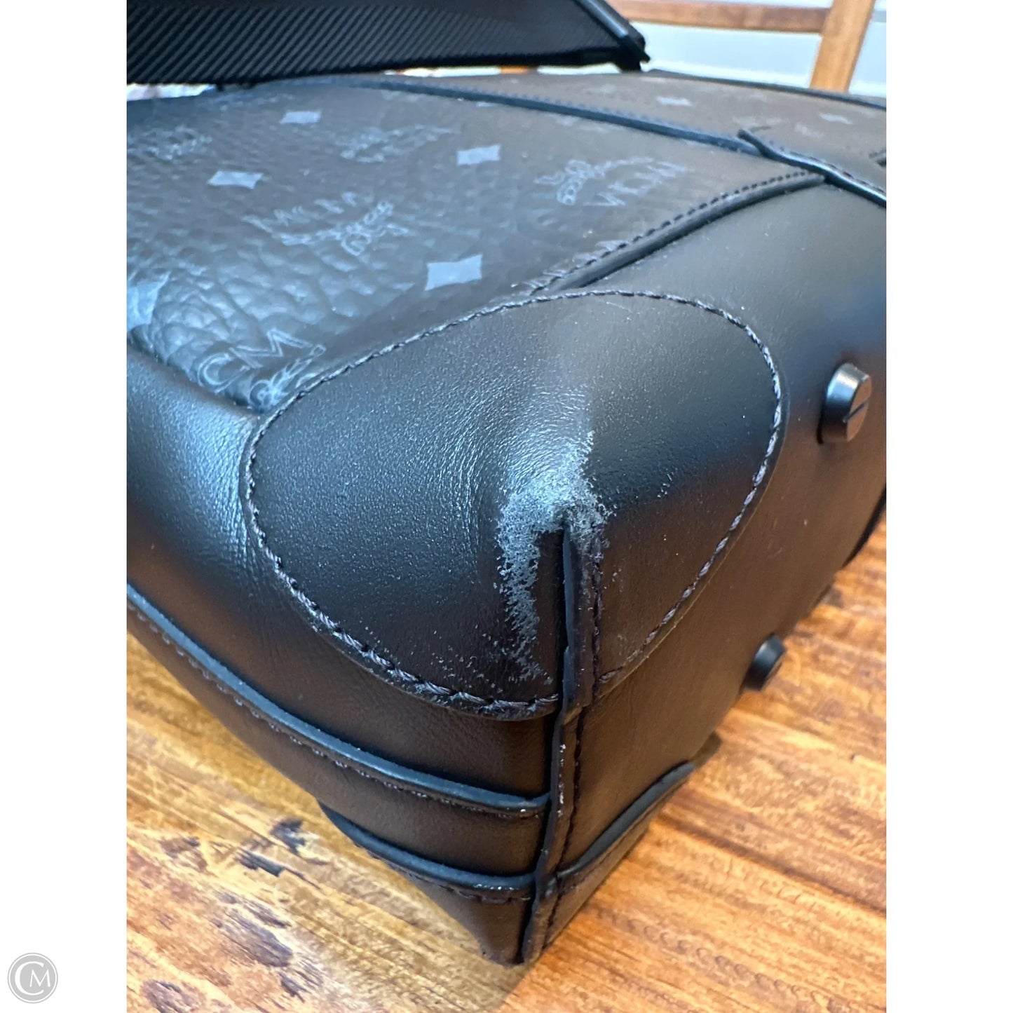 Laptop Bag Luxury Designer By Mcm, Size: Large