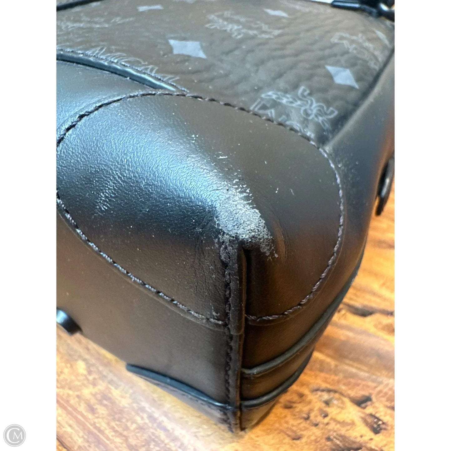 Laptop Bag Luxury Designer By Mcm, Size: Large