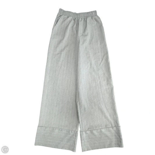 Pants Wide Leg By Asos In Grey, Size: 4