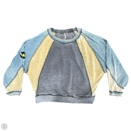 Top Long Sleeve By Free People In Multi-colored, Size: Xs