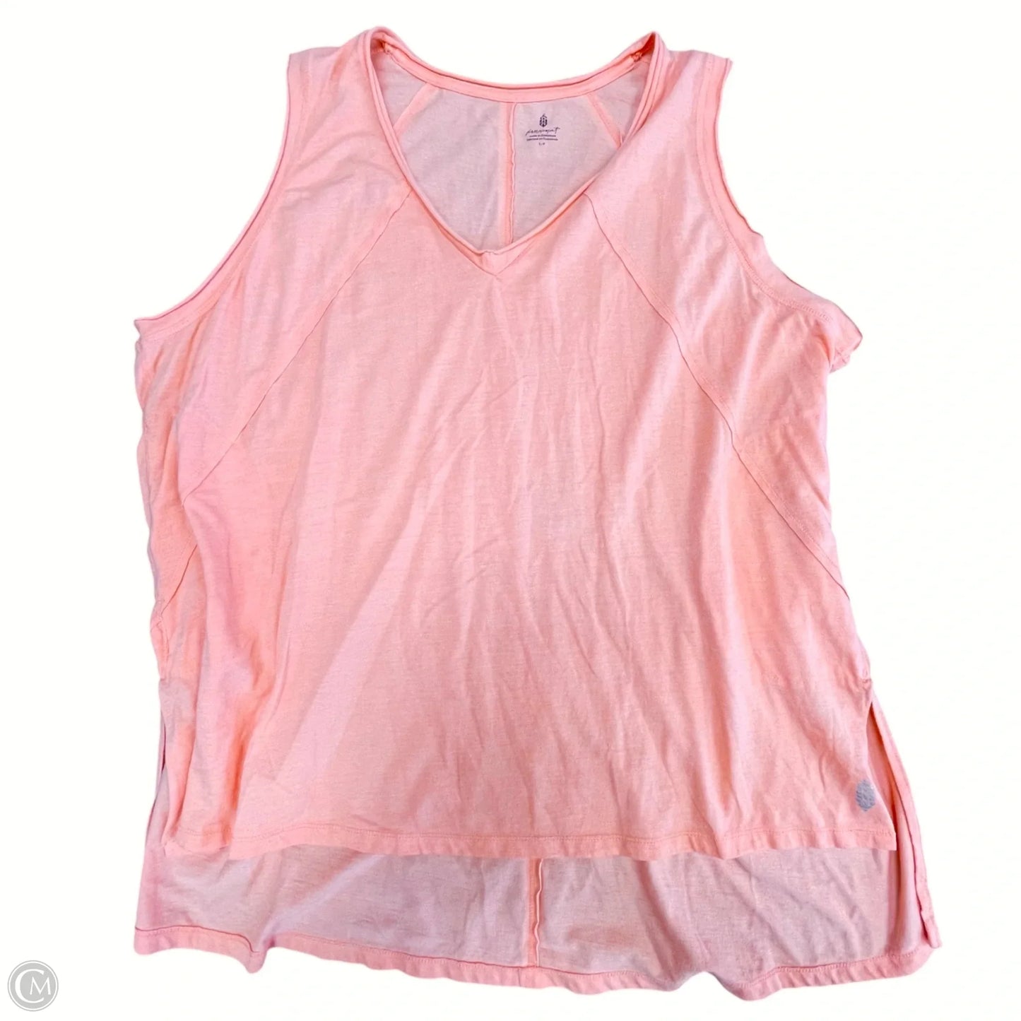 Top Sleeveless Basic By Free People In Coral, Size: S