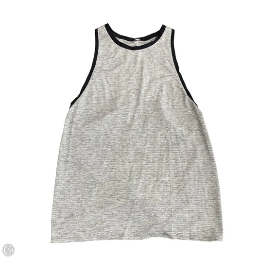 Athletic Tank Top By Lululemon In Grey, Size: S