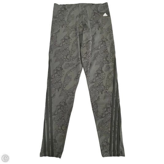 Athletic Leggings By Adidas In Black, Size: M