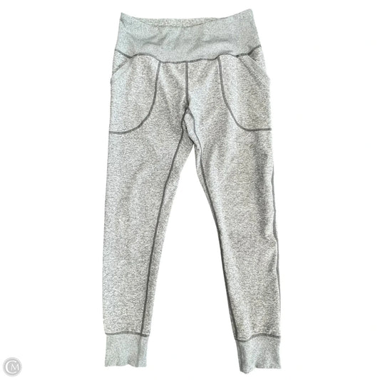 Athletic Leggings By Zella In Grey, Size: M