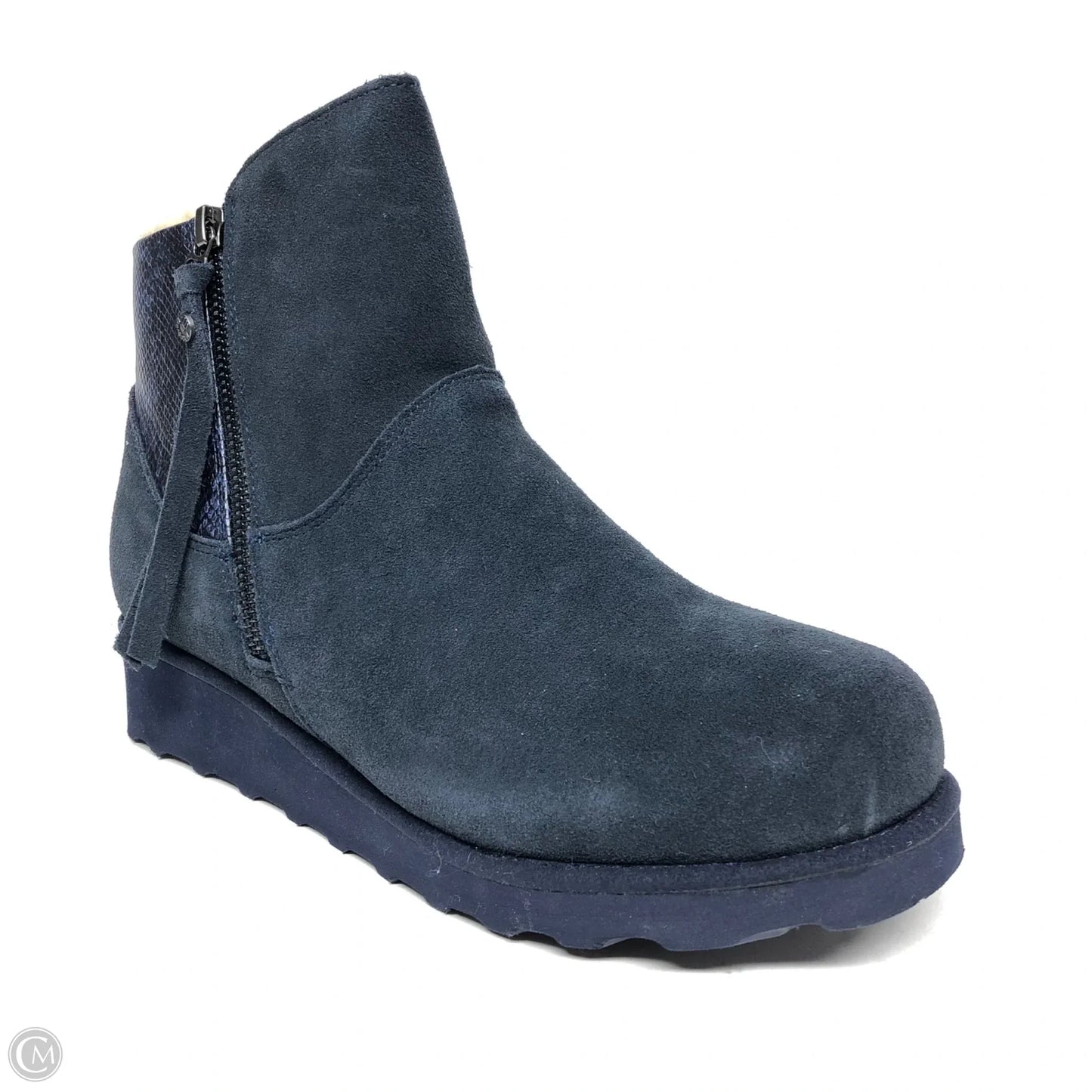 Boots Ankle Flats By Bearpaw In Navy, Size: 8