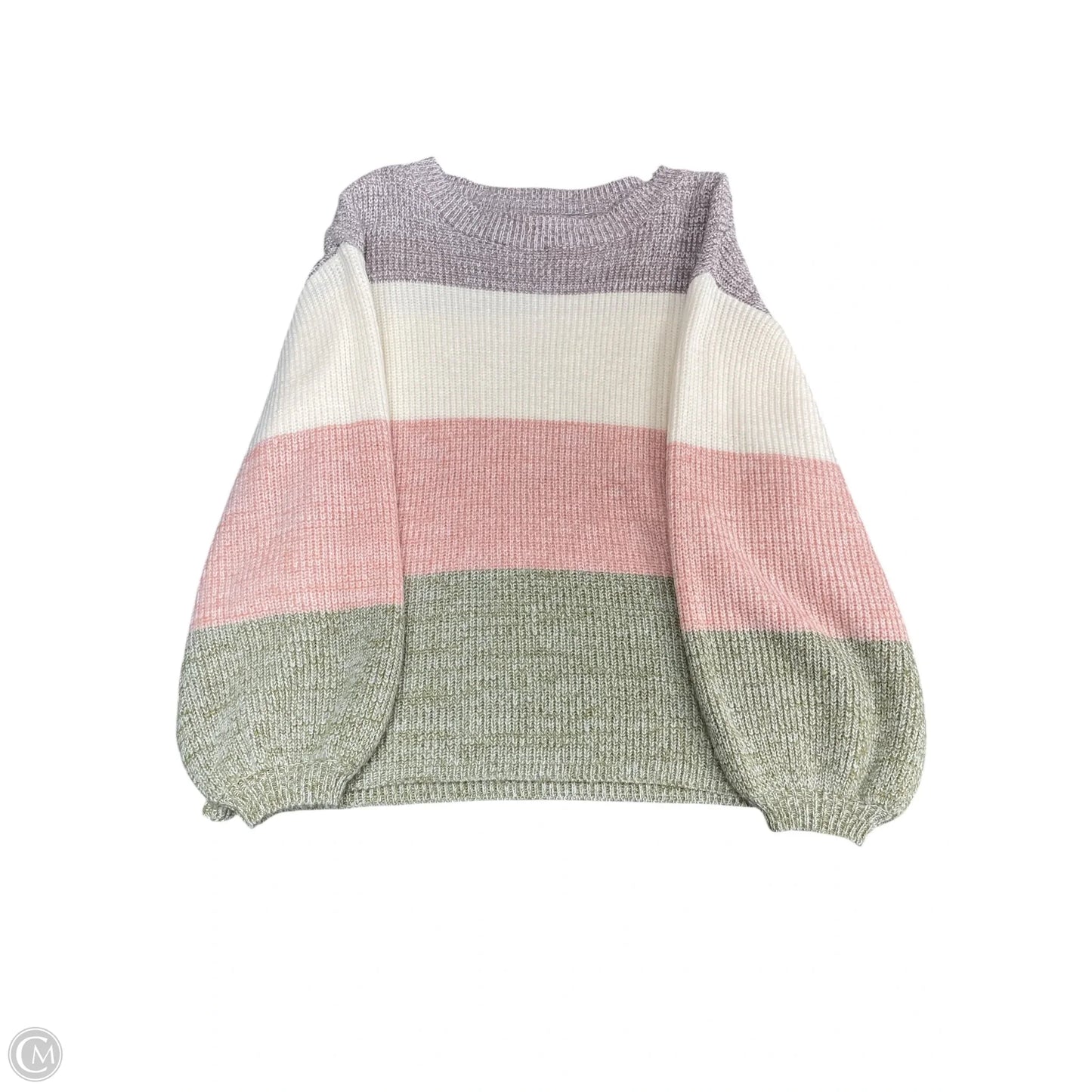 Sweater By Entro In Striped Pattern, Size: S
