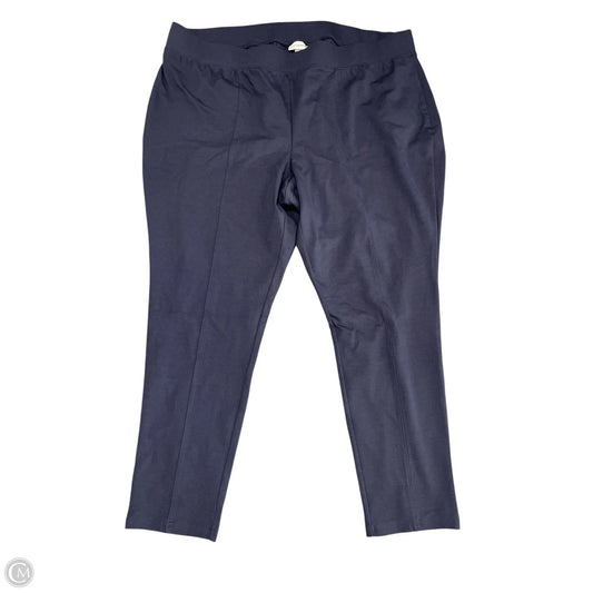 Pants Leggings By Catherines In Navy, Size: 3x